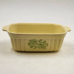Pfaltzgraff FTDA Steinzeug Laibpfanne 16 Unzen gerippt Blumenschale mit Griff 1983 Vintage - Bild 1 von 11