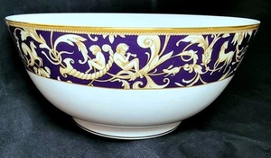 Wedgwood Bone China CORNUCOPIA Large Ftd Fruit Bowl Mythical Creatures Excllnt - Picture 1 of 7