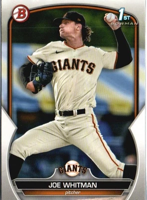 2023 Bowman Draft #BD-98 Joe Whitman - Image 1 of 2