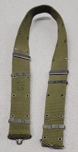 Vintage US Army M1956 Canvas Pistol Web Belt Large Waist Over 40" 1980 - Bild 1 von 6