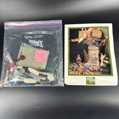 Shepherds Bush Robert’s Stocking Cross Stitch Leaflet Christmas Complete Kit - Image 1 of 4