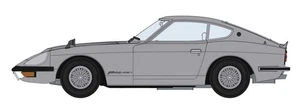1/24 Nissan Fairlady 240Z Wire Wheel Plastic Model 20757 - Picture 1 of 1