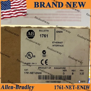 NEW NEW PLC 1761-NET-ENIW AB 1761-NET-ENIW /D EtherNet Interface Module - Picture 1 of 4