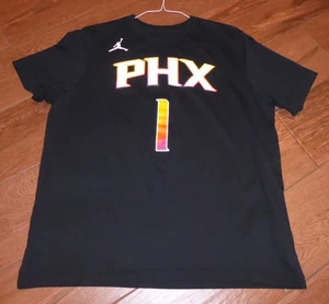 Maglia maglietta NIKE NBA Phoenix Suns Devin Booker nera #1 taglia XL - Foto 1 di 3