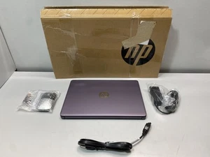 HP Laptop 14-DQ0804DS 14" Intel Celeron N4120 64GB - Purple - Picture 1 of 10