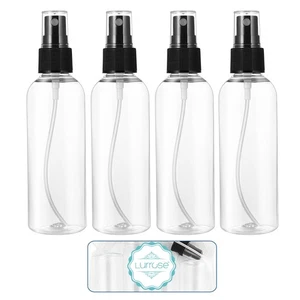  Lurrose 4 Stück 100 ml Plastikflaschen leer Sprühflasche Vorratsbehälter für - Bild 1 von 8