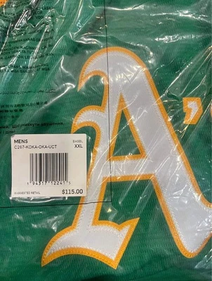 Chaqueta Pullover Oakland Athletics Nike Cooperstown Collection MLB 2XL Foto 1 de 3