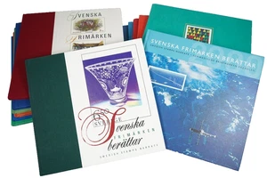 SUECIA COLECCIÓN DE 13 SELLOS ANUARIOS 140 BLOQUES, 135 SELLOS Y 20 S/S - Imagen 1 de 24