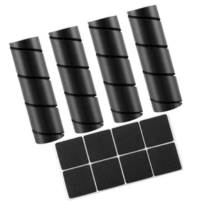 HONTIGE 4 Stück Bettrahmen Zehenschutz, 6" Bettrahmen Füße Schutz Bettra... - Bild 1 von 9