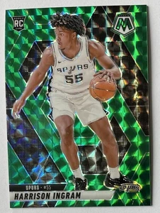 2024-25 Panini Mosaic Harrison Ingram Rookie Green Prizm #244 RC Spurs - Picture 1 of 2