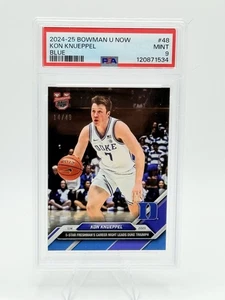 2024-25 BOWMAN U NOW #48 KON KNUEPPEL /49 BLU PSA 9 - Foto 1 di 3