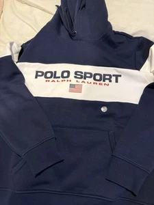 Felpa con cappuccio Polo Ralph Lauren Sport Capsule logo | Taglia L | Unisex | Prezzo consigliato £140 - Foto 1 di 3