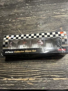 Winners Circle Collector Glass Set 4 Piece Shot Glass Set Dale Earnhardt #3 NEW - Picture 1 of 5