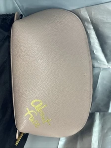 CUYANA Blush Pebbled Leather One Piece Travel Cosmetic Case Set Pre-owned - Picture 1 of 15