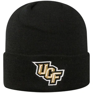 Men's Top of the World Black UCF Knights Logo Cuffed Knit Hat - Picture 1 of 2