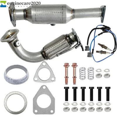 For Honda Accord 2.4L Front Flex Pipe & Catalytic Converter 2003-2007 16299 — 第 1/4 张图片