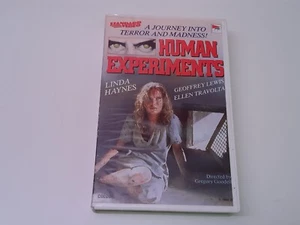 Human Experiments 1979 Uncut VHS NL PAL Video Großbox Linda Haynes Aldo Ray - Bild 1 von 5