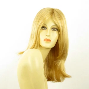 mid length wig for women light blond golden ref: orly lg26 PERUK - Imagen 1 de 8