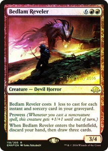 Magic The Gathering MTG BEDLAM REVELER FOIL Prerelease Cards NM Near Mint - Picture 1 of 1