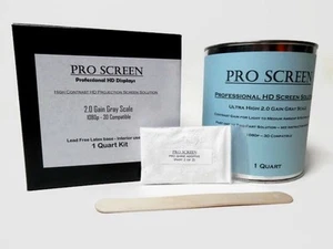 HD Projector / Projection Screen Paint Solution 3D Blu-ray 4K Quality 1080p NEW - Picture 1 of 11