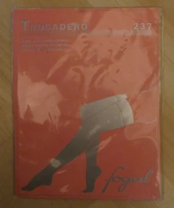 fogal Trocadero 237 - eleganter nahtloser Strumpf, fein - marine - Gr. S - OVP - Bild 1 von 2