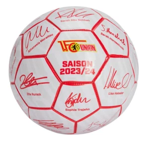 Sonderpreis !  Autogrammball Saison 2023/24 1.Frauen 1. FC Union Berlin Fussball - Bild 1 von 1