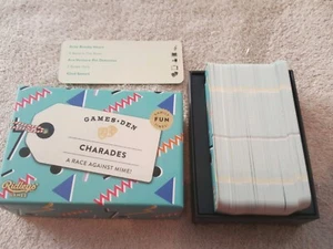 7Ga Charades Games Den A Race Against Mime Card Game Complete - Picture 1 of 1