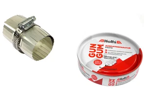 Holts Gun Gum Reparación Vendaje Escape Tubos 210mm 200G X 12CM - Imagen 1 de 4