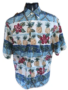 Reyn Spooner mens small floral button front short sleeved Vintage shirt - Picture 1 of 8