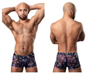 Male Power 145-294 Hazy Dayz Pouch Short Color Mushrooms - Picture 1 of 11