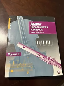 Rare Amiga Programmer's Handbook Eugene Mortimer Volume 2 Sybex - Picture 1 of 6