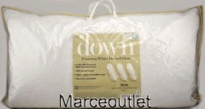 Charter Club Premium weiße Daunen feste Dichte Kissen STANDARD / QUEEN - Bild 1 von 4