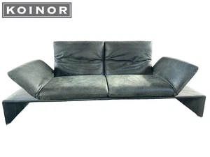 KOINOR LEDER GRÜN RAOUL LEDER Sofa Couch Manual Function 236cm -71% RABATT!! - Bild 1 von 4