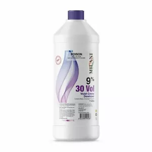 Milani Violet Creme Peroxide 30 Vol 9% 1L - FREE POSTAGE - SALON - BARBER - Picture 1 of 1