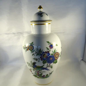 Meissen Vase Deckelvase Indische Blumen & Vogelmalerei / CU 269(9) - Bild 1 von 8