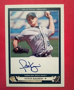 UD Origins Signature 2005 # SK1 Scott Kazmir autógrafo firmado automático - Imagen 1 de 2