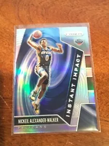NICKEIL ALEXANDER-WALKER 2019-20 PRIZM IMPACTO INSTANTÁNEO PLATA PRIZM RC #13 PELICA - Imagen 1 de 2