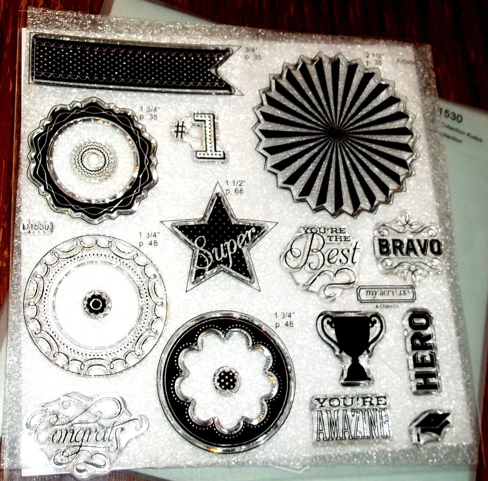 CTMH D1530 FELICITACIONES ~Eres el mejor, felicidades, TROFEO, eres increíble, BRAVO, HÉROE Foto 1 de 1