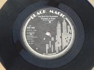 The Soul Fox Orchestra 'Thumb A Ride' 7” Single VG+ BM 106 - Picture 1 of 2
