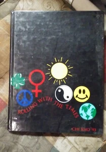 CHI RHO 1993 Bishop McGuinness High School Oklahoma City anuario escolar vintage - Imagen 1 de 4