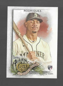 JULIO RODRIGUEZ RC 2022 TOPPS ALLEN & GINTER ROOKIE CARD #375 - Picture 1 of 2