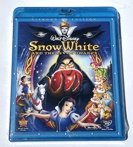 Snow White And The Seven Dwarfs : Diamond Edition (Blu-Ray + DVD, 2009) New - Picture 1 of 4