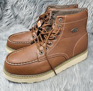 Lugz Cypress Mens Lace Up Casual Boots Dark Brown MCYPREGV-2013 10.5 US