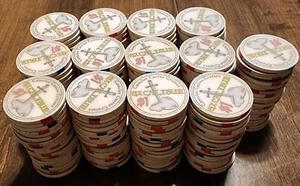 260 Camelot Casino Cruises $1 chip de crucero Excalibur. Nuestro PC446 - Imagen 1 de 4