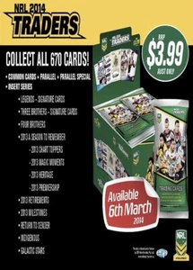 2014 NRL Traders Base Card Singles - Picture 1 of 19