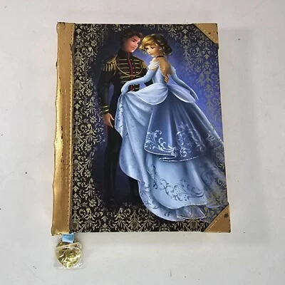 Disney Fairytale Designer Collection Journal With Cinderella & Prince AS IS - Image 1 of 4