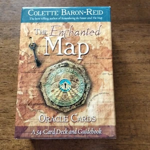 Preloved Oracle Cards Enchanted Map By Colette Baron-Reid Self Help Guidance - Picture 1 of 13