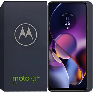 Motorola Moto G54 5G Midnight Blue 256GB + 12GB Dual-SIM Unlocked Global NEW - Picture 1 of 4