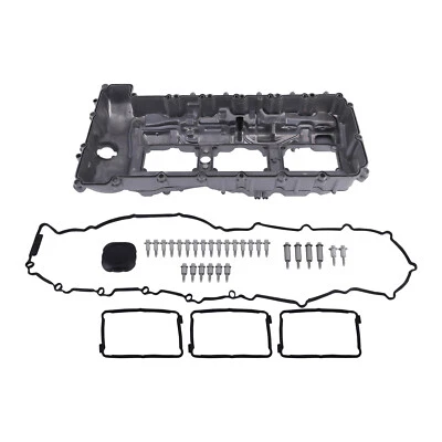 Aluminum Engine Valve Cover Kit For BMW X3 X5 X6 335i 535i xDrive 2011-2014 - Image 1 of 4
