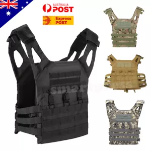 Military Tactical Vest JPC Airsoft Molle Combat Plate Carrier Paintball Hunting - Picture 1 of 19